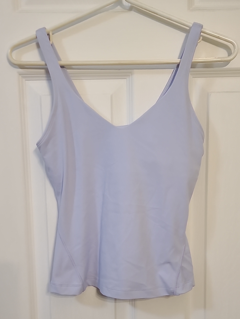 Lululemon Align Tank Waist Length Pastel Blue Lavender Size 6